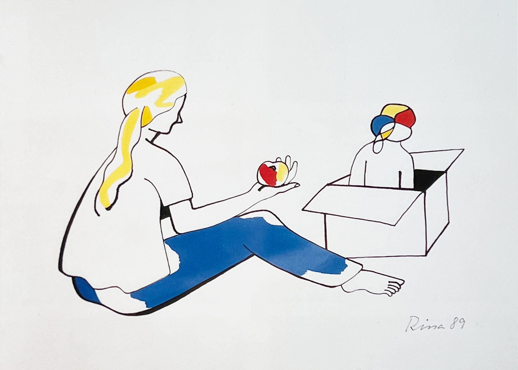 Kinder aus Temesvar 1989 40x53cm Foto L IMG_1746