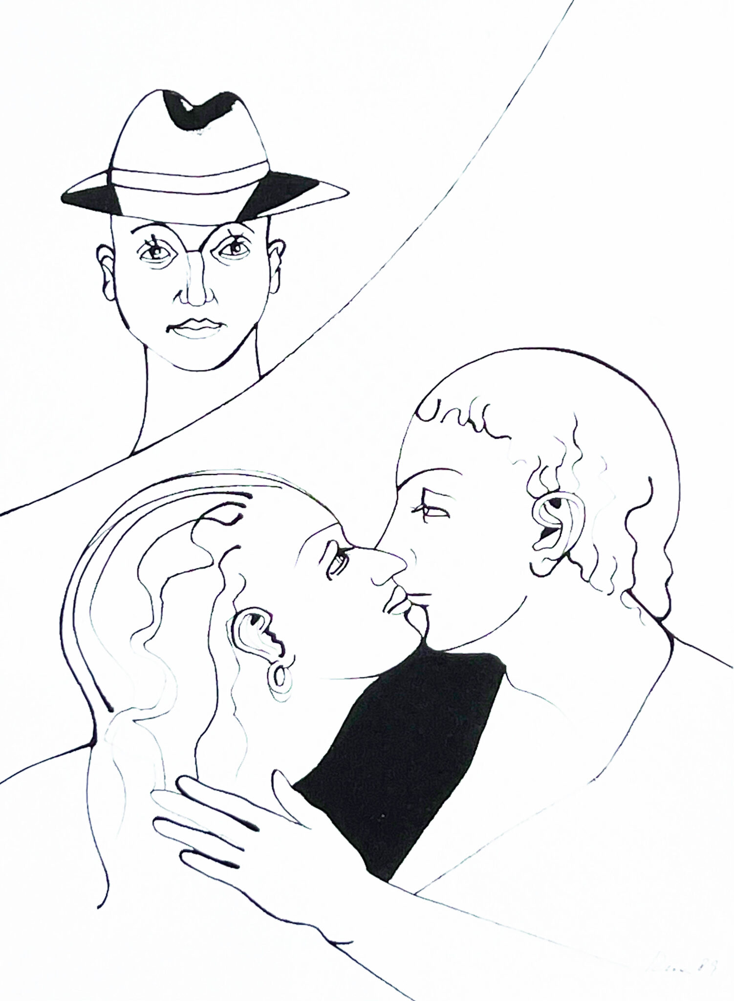 Vertauschte Rollen 1989 53x40cm Foto L IMG_1734