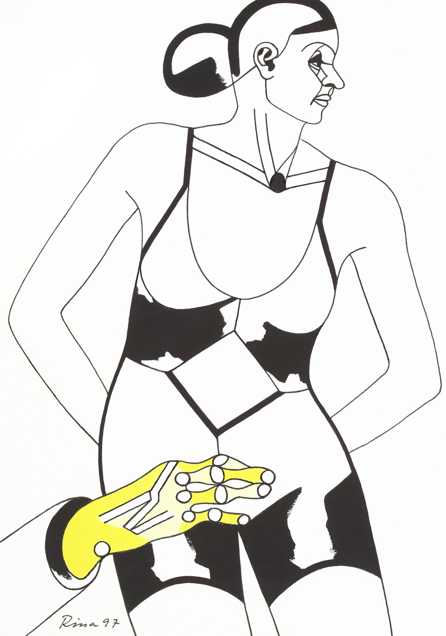 1987 Vanitas 42×29,7cm Gouache Tusche Foto RMaass 2K9A9575