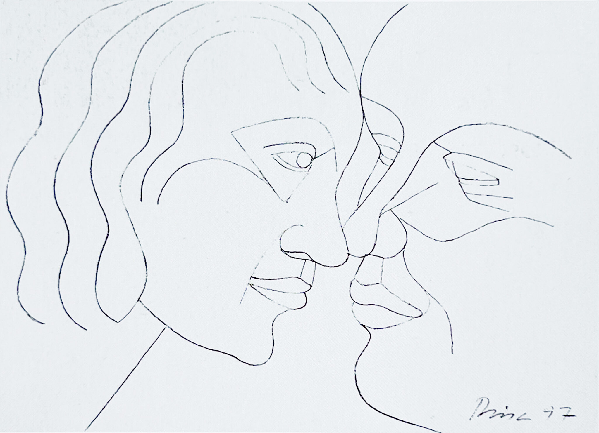 Le couple dtsrait 1997 12,5×17,5cm Foto L IMG_1923